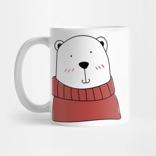 Cute handdrawn Icebear Mug